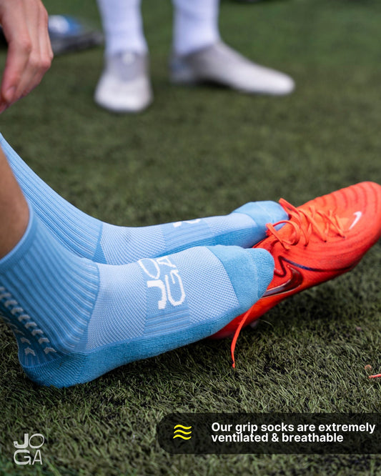 Performance Grip Socks 2.0 - Sky Blue