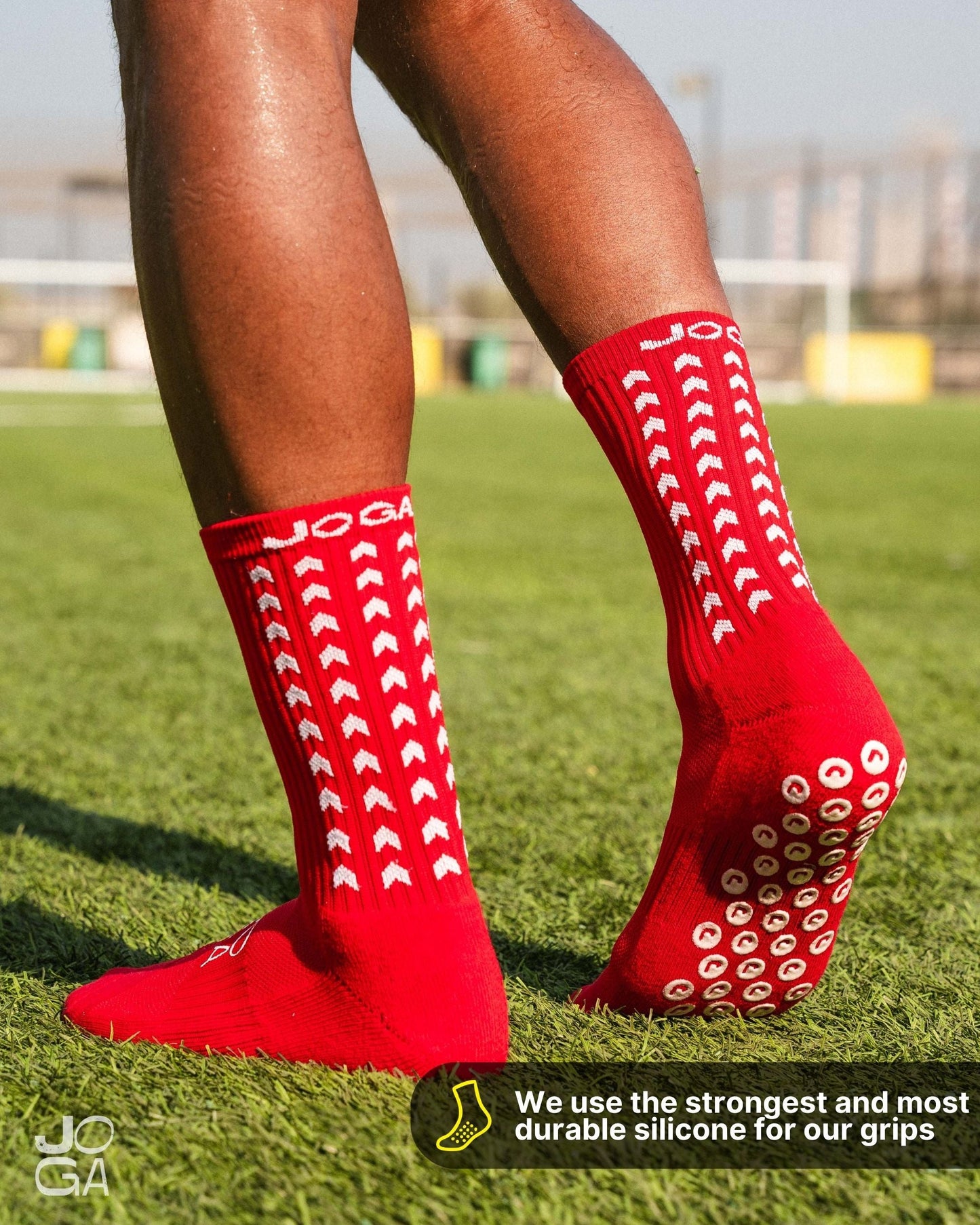 Performance Grip Socks 2.0 - Red